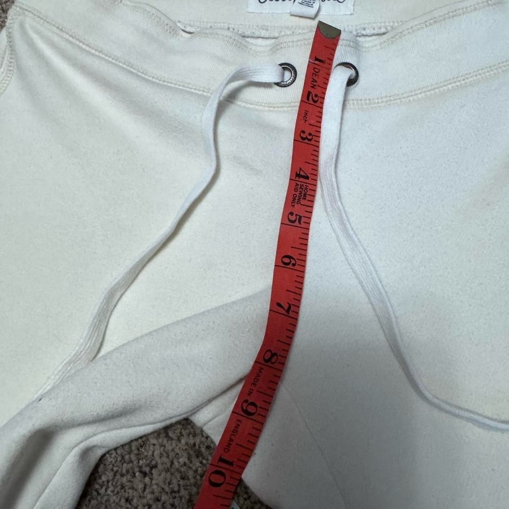 ❌SOLD❌ Aeropostale Y2K White/Pink Sweatpant Capri Pants - Picture 8 of 9